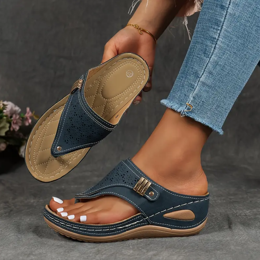 🔥Womens Wedge Flip Flops ✨⛱️ Casual Versatile for Beach & Outdoors🔥